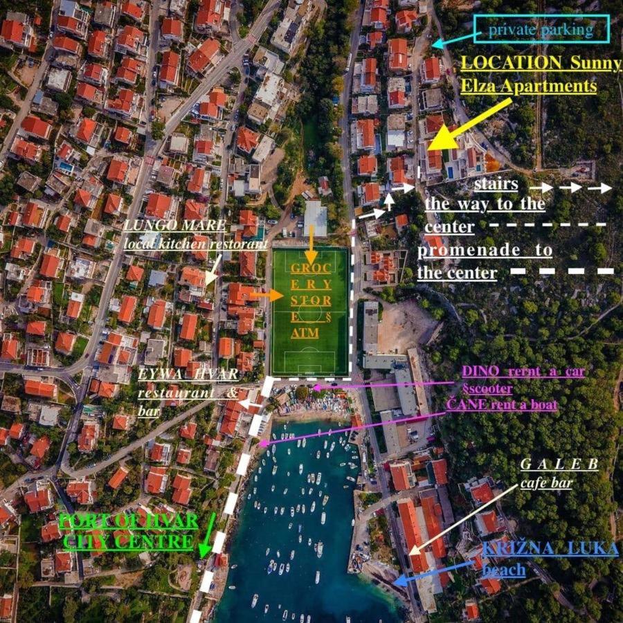 חוואר Apartment Sunny Elza 2 מראה חיצוני תמונה